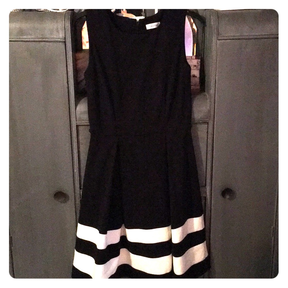 Calvin Klein sleeveless dress.